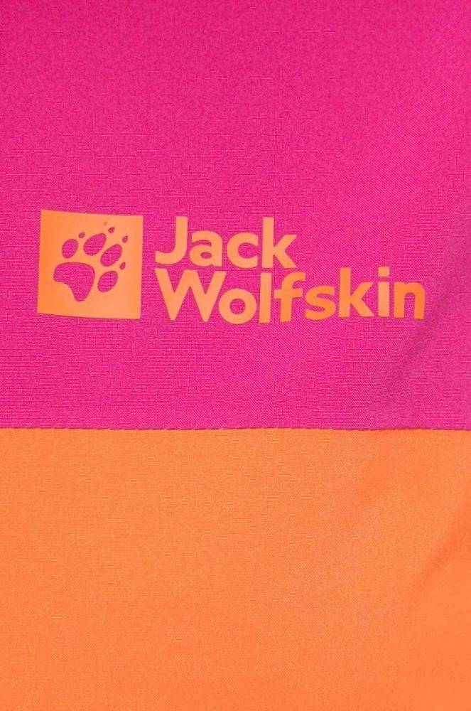 Куртка outdoor Jack Wolfskin Weiltal 2L колір помаранчевий фото 5