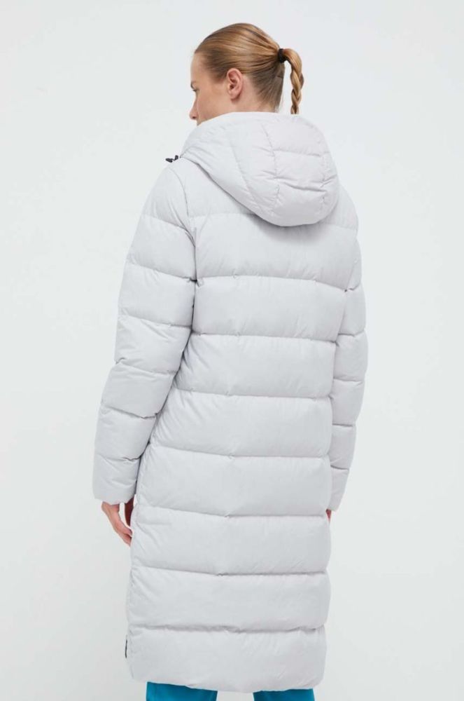 Пухова куртка Jack Wolfskin жіноча колір сірий зимова (3477472) фото 3
