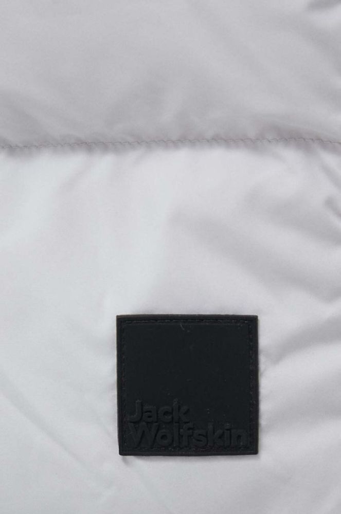 Пухова куртка Jack Wolfskin жіноча колір сірий зимова (3477472) фото 5