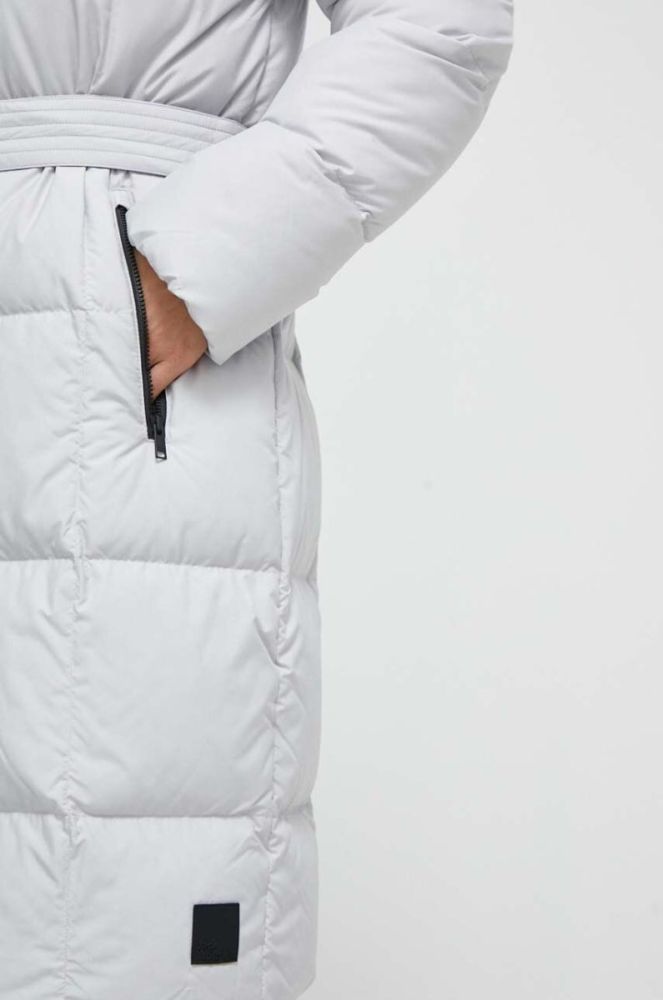 Пухова куртка Jack Wolfskin жіноча колір сірий зимова (3477480) фото 5