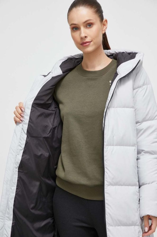 Пухова куртка Jack Wolfskin жіноча колір сірий зимова (3477480) фото 6