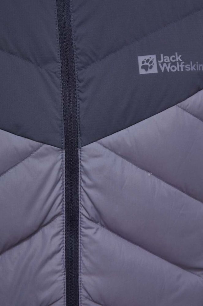 Спортивна пухова куртка Jack Wolfskin Tundra колір синій фото 5