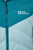 Спортивна пухова куртка Jack Wolfskin Tundra колір бірюзовий