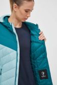 Спортивна пухова куртка Jack Wolfskin Tundra колір бірюзовий