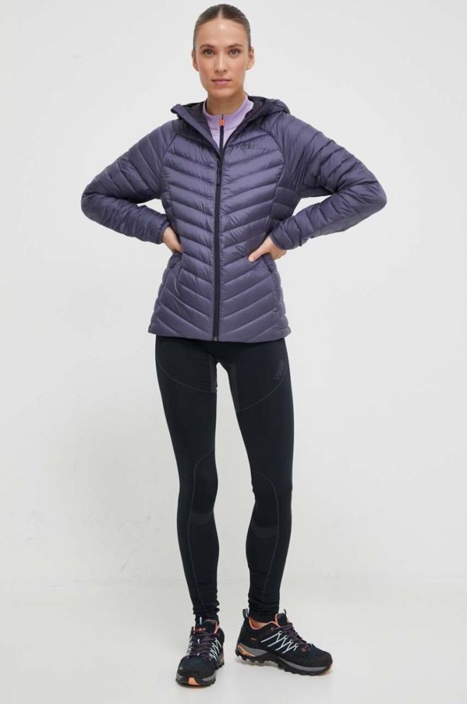 Спортивна пухова куртка Jack Wolfskin Passamani колір синій фото 2