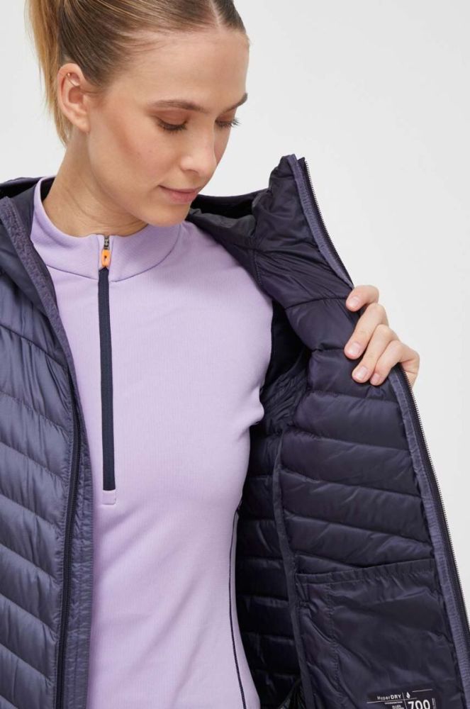 Спортивна пухова куртка Jack Wolfskin Passamani колір синій фото 5