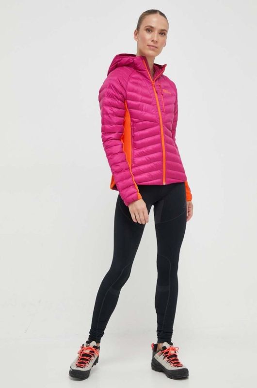 Спортивна куртка Jack Wolfskin Routeburn Pro колір рожевий фото 2