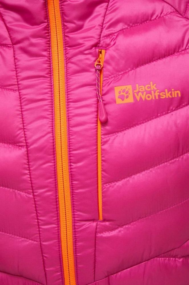 Спортивна куртка Jack Wolfskin Routeburn Pro колір рожевий фото 5
