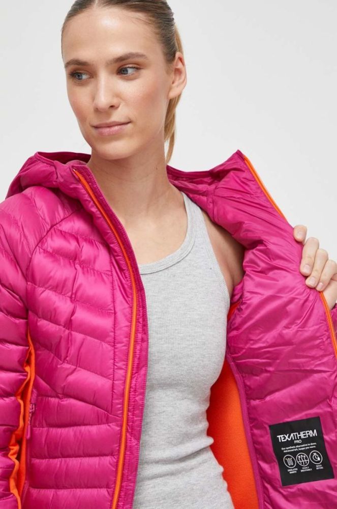 Спортивна куртка Jack Wolfskin Routeburn Pro колір рожевий фото 6