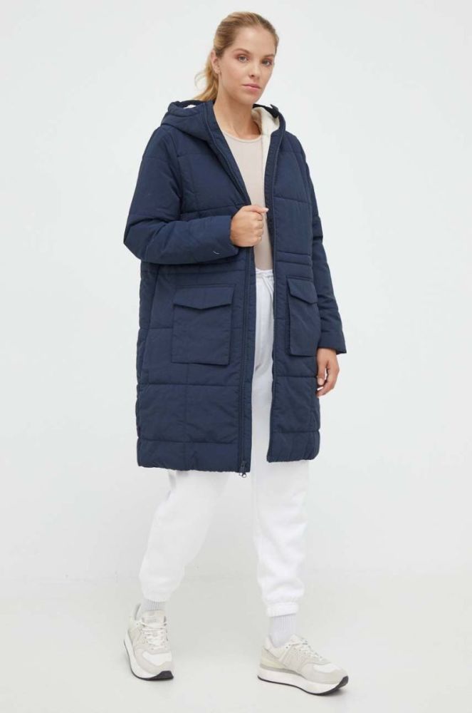 Куртка Jack Wolfskin жіноча колір синій зимова фото 2