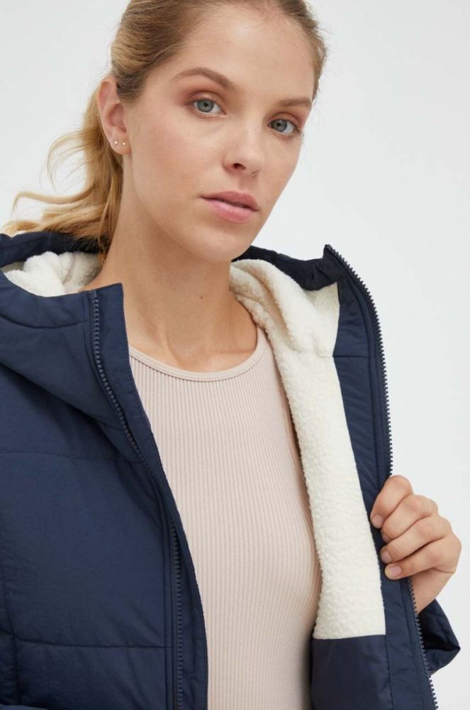 Куртка Jack Wolfskin жіноча колір синій зимова фото 6