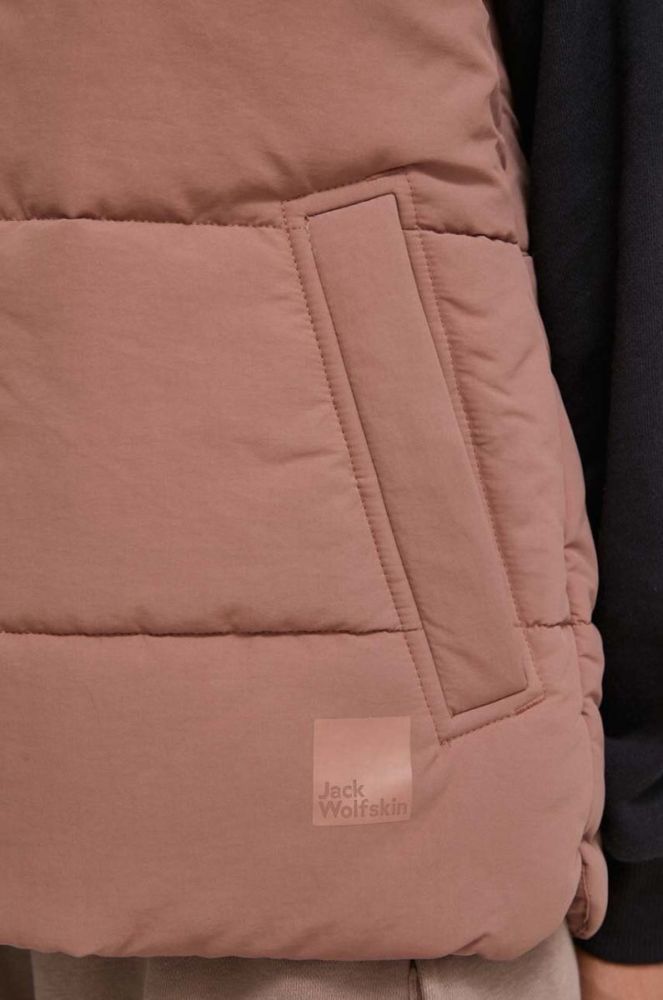 Безрукавка Jack Wolfskin жіночий колір рожевий перехідний (3585785) фото 5