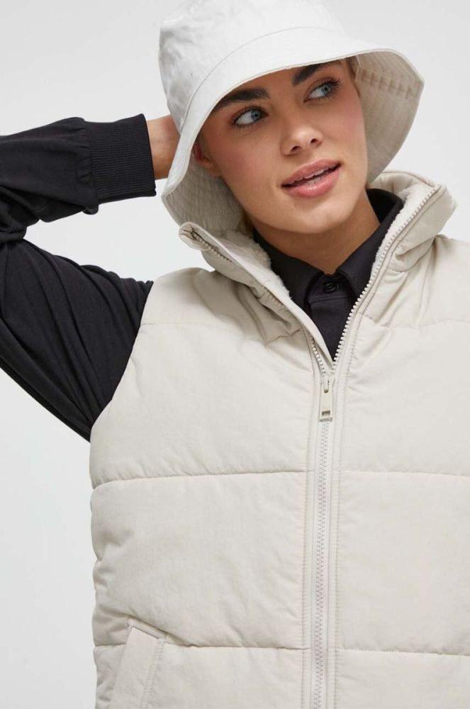 Безрукавка Jack Wolfskin жіночий колір бежевий перехідний фото 5