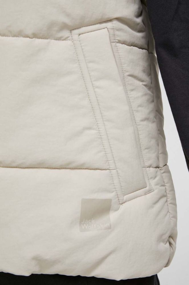 Безрукавка Jack Wolfskin жіночий колір бежевий перехідний фото 6