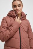Куртка Jack Wolfskin жіноча колір коричневий зимова