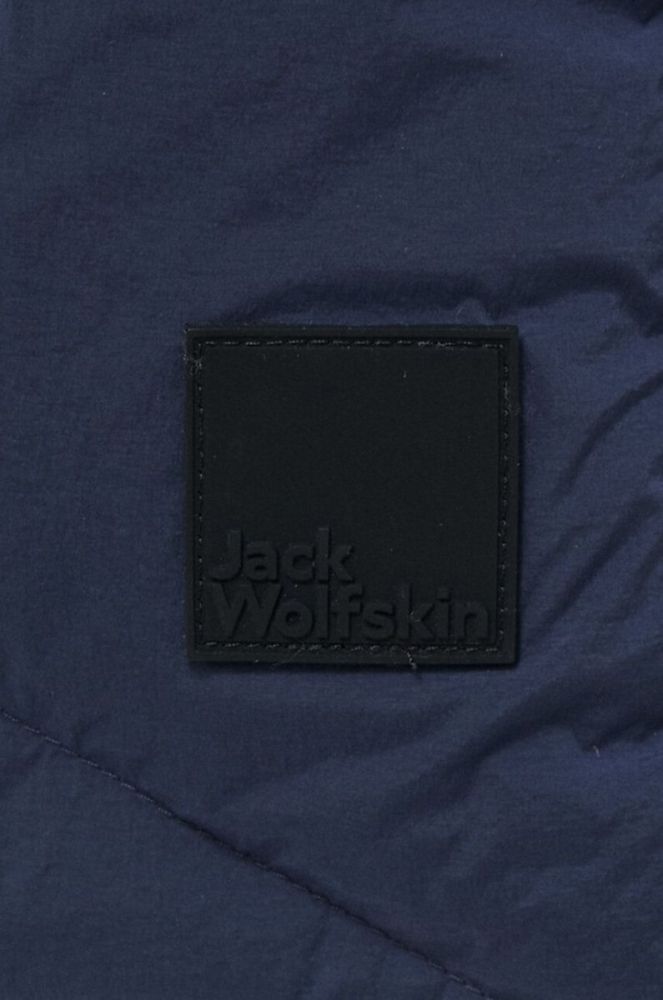 Пухова куртка Jack Wolfskin жіноча колір синій зимова фото 7