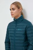 Спортивна пухова куртка Jack Wolfskin Pilvi колір бірюзовий
