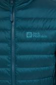 Спортивна пухова куртка Jack Wolfskin Pilvi колір бірюзовий