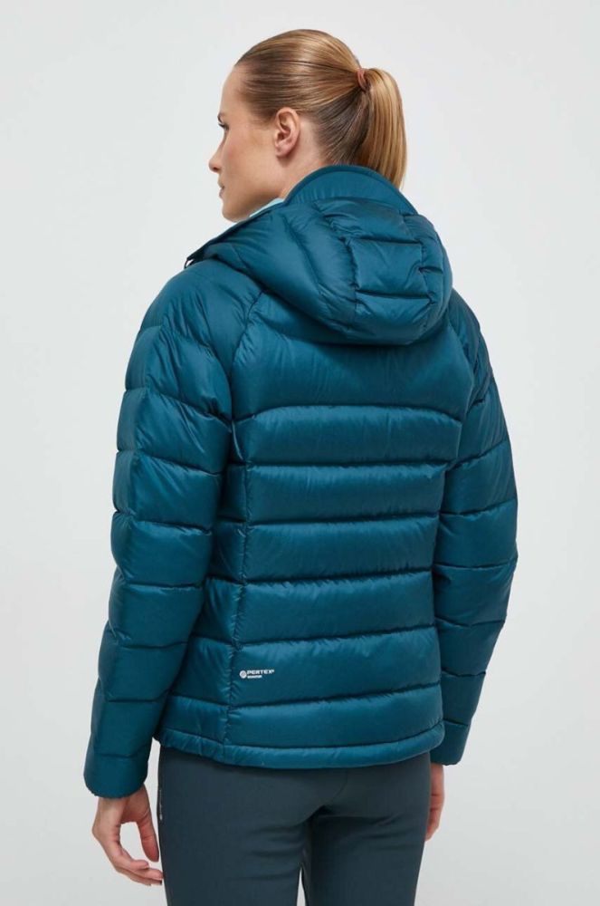 Спортивна пухова куртка Jack Wolfskin Nebelhorn колір бірюзовий фото 3