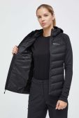 Куртка outdoor Jack Wolfskin Tasman Hybrid колір чорний