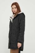 Куртка Dkny жіноча колір чорний перехідна (3559685)