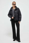Куртка Dkny жіноча колір чорний зимова (3446372)