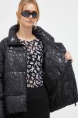 Куртка Dkny жіноча колір чорний зимова (3446372)