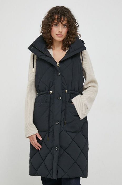 Безрукавка Barbour жіночий колір чорний перехідний (3634800)