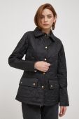 Куртка Barbour жіноча колір чорний перехідна (3609817)