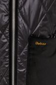 Куртка Barbour жіноча колір чорний перехідна oversize