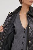 Куртка Barbour жіноча колір чорний перехідна (3634817)