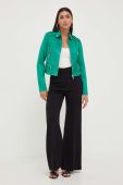 Куртка Morgan жіноча колір зелений перехідна (3424620)