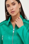 Куртка Morgan жіноча колір зелений перехідна (3424620)