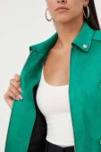 Куртка Morgan жіноча колір зелений перехідна (3424620)