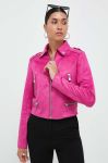 Куртка Morgan жіноча колір рожевий перехідна (3420454)