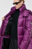 Пухова куртка Karl Lagerfeld жіноча колір фіолетовий зимова (3554207)