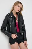 Куртка Morgan жіноча колір чорний перехідна (3559711)