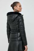Куртка Morgan жіноча колір чорний перехідна (3633019)