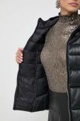 Куртка Morgan жіноча колір чорний перехідна (3633019)