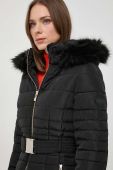 Пухова куртка Morgan жіноча колір чорний перехідна (3638514)