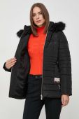 Пухова куртка Morgan жіноча колір чорний перехідна (3638514)