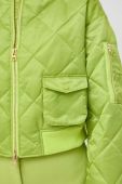 Куртка-бомбер MAX&Co. x Anna Dello Russo жіноча колір зелений перехідна
