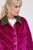 Двостороння куртка MAX&Co. жіноча колір рожевий перехідна