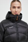 Спортивна пухова куртка Mammut Meron IN Hooded колір чорний (3579739)