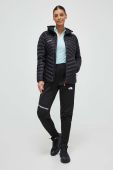 Пухова куртка Mammut жіноча колір чорний