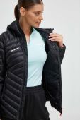 Пухова куртка Mammut жіноча колір чорний