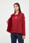 Спортивна кофта Mammut Aconcagua Light колір червоний однотонна
