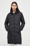 Пухова куртка Mammut жіноча колір чорний зимова