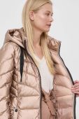 Куртка Morgan жіноча колір бежевий зимова (3683737)