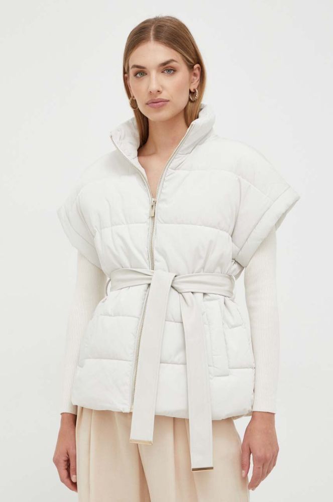 Куртка Morgan жіноча колір бежевий зимова (3676052)